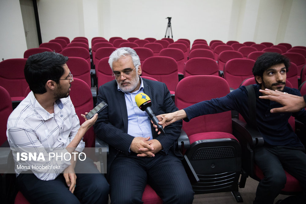 در حاشیه نشست خبری محمدمهدی طهرانچی، سرپرست جدید دانشگاه آزاد