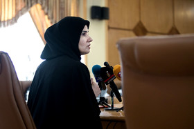 نشست خبری لعیا جنیدی، معاون حقوقی رئیس جمهور