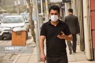 گرد و غبار در جنوب تهران و سه استان دیگر