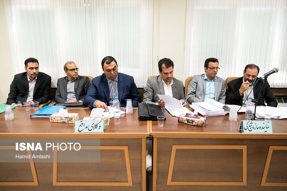 ششمین جلسه دادگاه رسیدگی به اتهامات حمید باقری درمنی