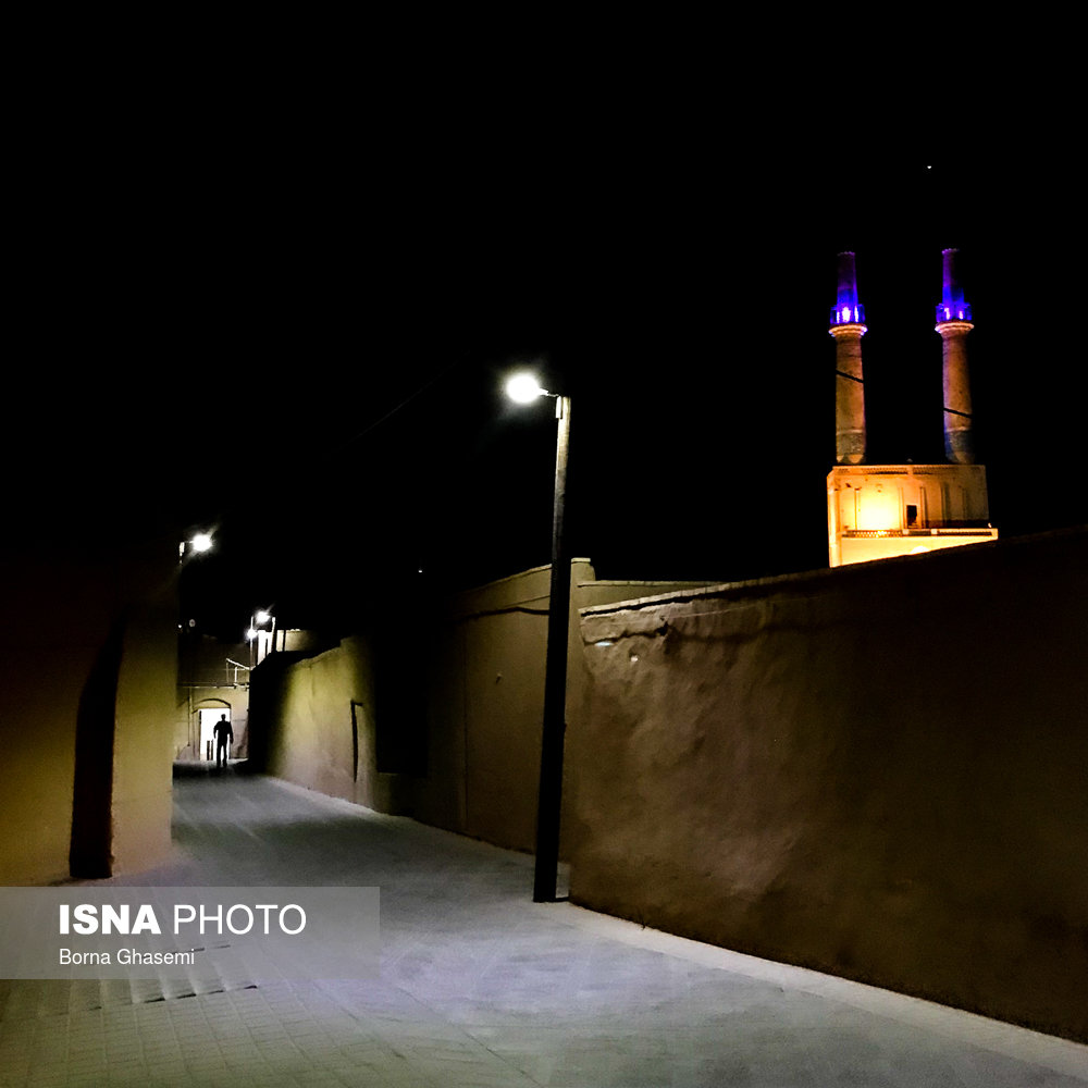 معبرها و دالان های تاریخی شهر یزد در فهادان