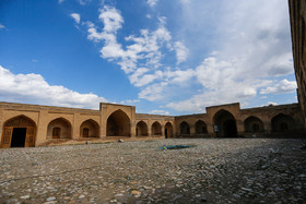 کاروانسرای «شاه عباسی فرسفج» در سال ۱۳۷۶ در فهرست آثار ملی ثبت شده است.