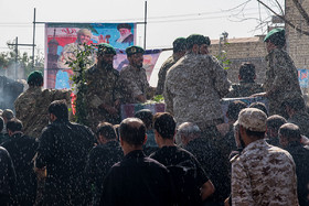تشییع شهید مدافع حرم «اصغر الیاسی» در کرج