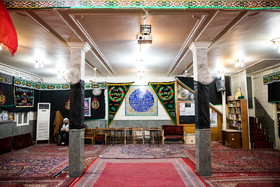 نمایی از «مسجد مصباح الزهرا» که در دوره پهلوی توسط مصطفی دادکان ساخته شد.