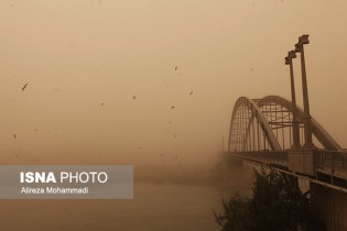 افزایش روزهای گرد و غباری خوزستان از ۲۵ به ۱۳۳ روز