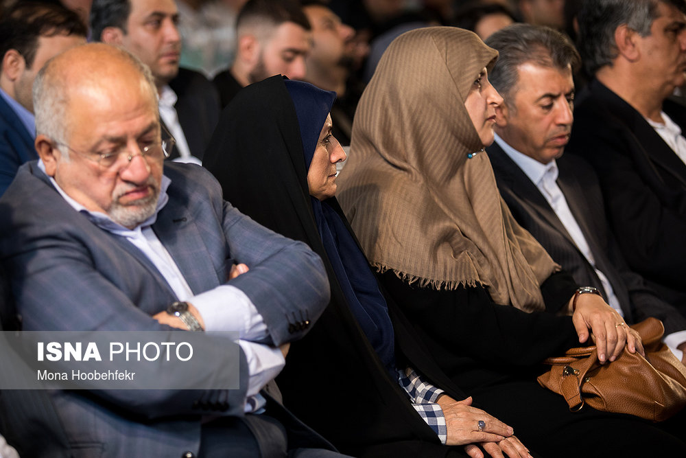 شهربانو امانی و مراسم افتتاح نیمه شمالی بزرگراه صیاد شیرازی تا بزرگراه ارتش