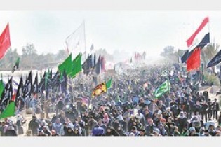 حضور دو میلیون زائر ایرانی در راهپیمایی اربعین حسینی