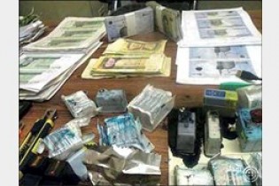 بازداشت باند چاپ چک پولهای تقلبی در مشهد