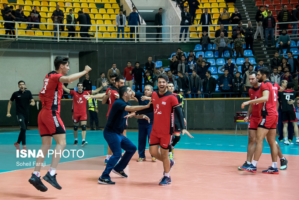 هفته ششم لیگ برتر والیبال - دیدار تیم‌های شهرداری ارومیه و پیام مشهد