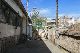 بخشی از خانه‌های تخریب شده در ۲۷ مرداد ۹۷