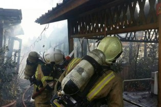 آتش‌سوزی یک رستوران در فرحزاد + عکس