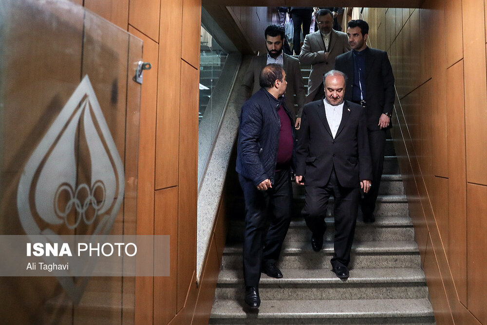 حضور مسعود سلطانی فر، در مجمع انتخاباتی کمیته ملی پارالمپیک