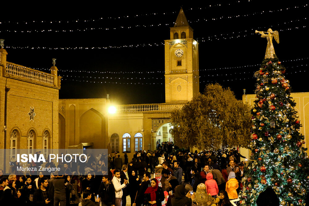 کریسمس در جلفای اصفهان