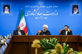 سخنرانی حسن روحانی رییس جمهور در نشست وزیر، معاونان و مدیران ارشد وزارت جهاد کشاورزی