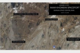 تصاویر ماهواره‌ای حاکی از آمادگی ایران برای شلیک فضایی به‌رغم تهدید آمریکا است