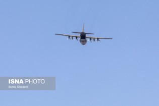 اجرای عملیات بارریزی و بمباران هوایی توسط هواپیماهای C۱۳۰ نیروی هوایی