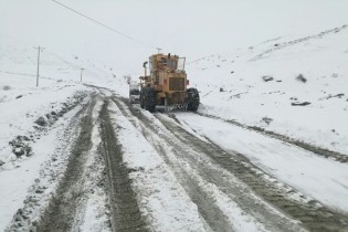برف و کولاک در هراز و فیروزکوه