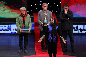 بزرگداشت فاطمه معتمدآریا در مراسم افتتاحیه سی‌و‌هفتمین جشنواره فیلم فجر