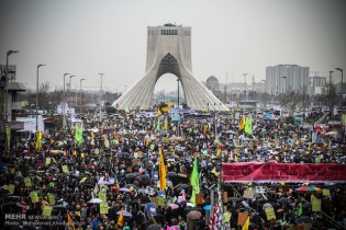 مسیرهای ۱۲ گانه راهپیمایی ۲۲ بهمن در تهران اعلام شد