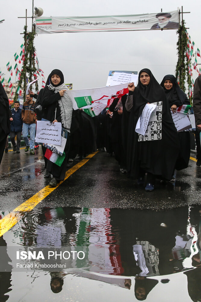 راهپیمایی ۲۲ بهمن در چهل سالگی انقلاب