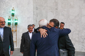 حضور محمد جواد ظریف در مراسم استقبال از نخست‌وزیر ارمنستان