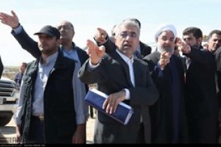 رئیس جمهور: مصمم به تکمیل پروژه آبیاری نوین550 هزار هکتار از اراضی کشاورزی خوزستان هستیم