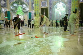 آیین غبارروبی مسجد مقدس جمکران