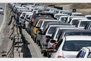 ترافیک سنگین در مسیر رفت و برگشت تهران_ قم