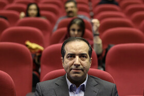 حسین انتظامی، رییس سازمان سینمایی در جمع خبرنگاران