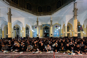 لیالی قدر، شب بیست و یکم ماه مبارک رمضان در مصلی کرج