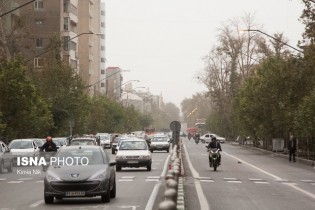 افزایش موقتی غلظت آلاینده‌ها در هوای پایتخت