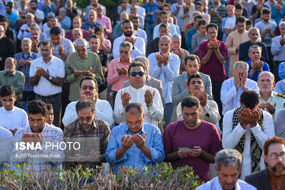برگزاری نماز عید فطر در آبادان