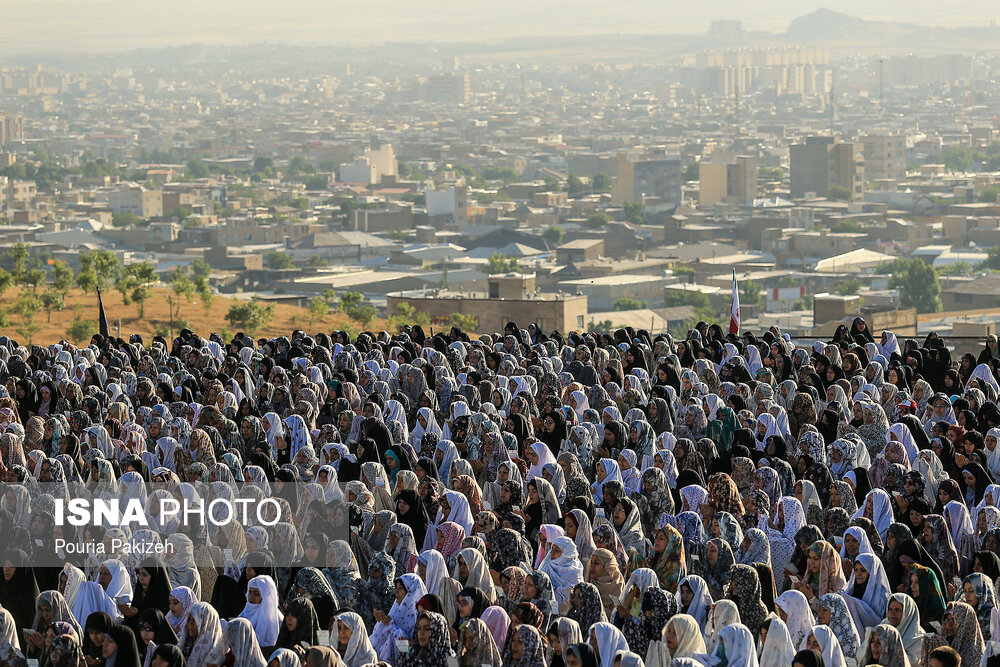برگزاری نماز عید فطر در همدان