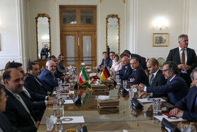 دیدارهایکو ماس وزیر امور خارجه آلمان با ظریف وزیر امور خارجه ایران