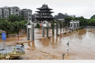 سیلاب مرگبار در چین
