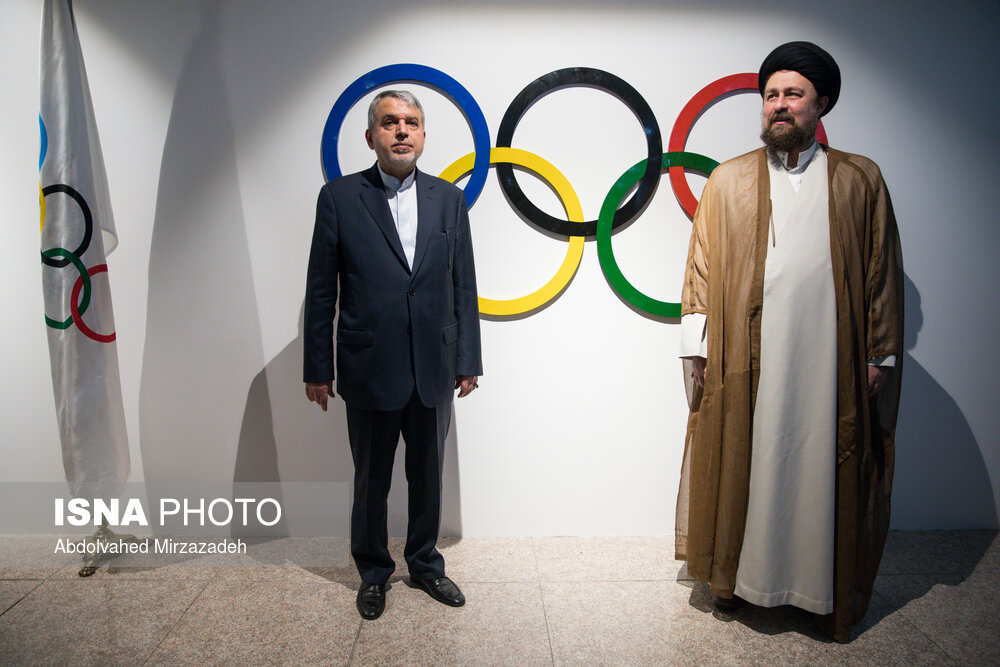 نشست صمیمی پیشکسوتان ورزش ایران با سید حسن خمینی