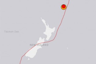 وقوع زلزله ۷.۴ ریشتری در نیوزیلند
