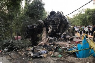 تصادف مرگبار کامیون با دیوار باغ سفارت روسیه + جزئیات