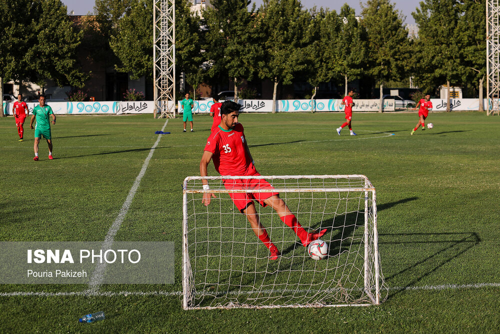 تمرین تیم‌های ملی بزرگسالان و امید ایران