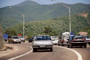 ترافیک پر حجم در هراز و فیروزکوه