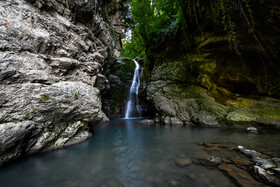 ایران زیباست؛ آبشار شیر آباد در استان گلستان