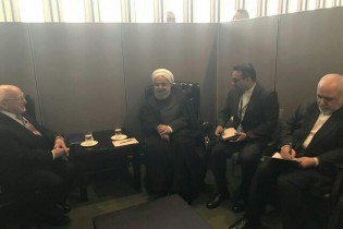 روسای جمهور ایران و ایرلند در نیویورک با یکدیگر دیدار کردند