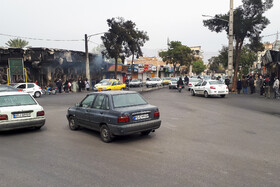 خسارات وارده به اموال عمومی در جریان حوادث اخیر - شیراز