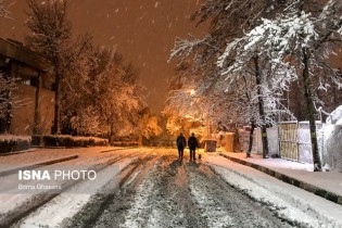 «برف» به تهران می‌رسد