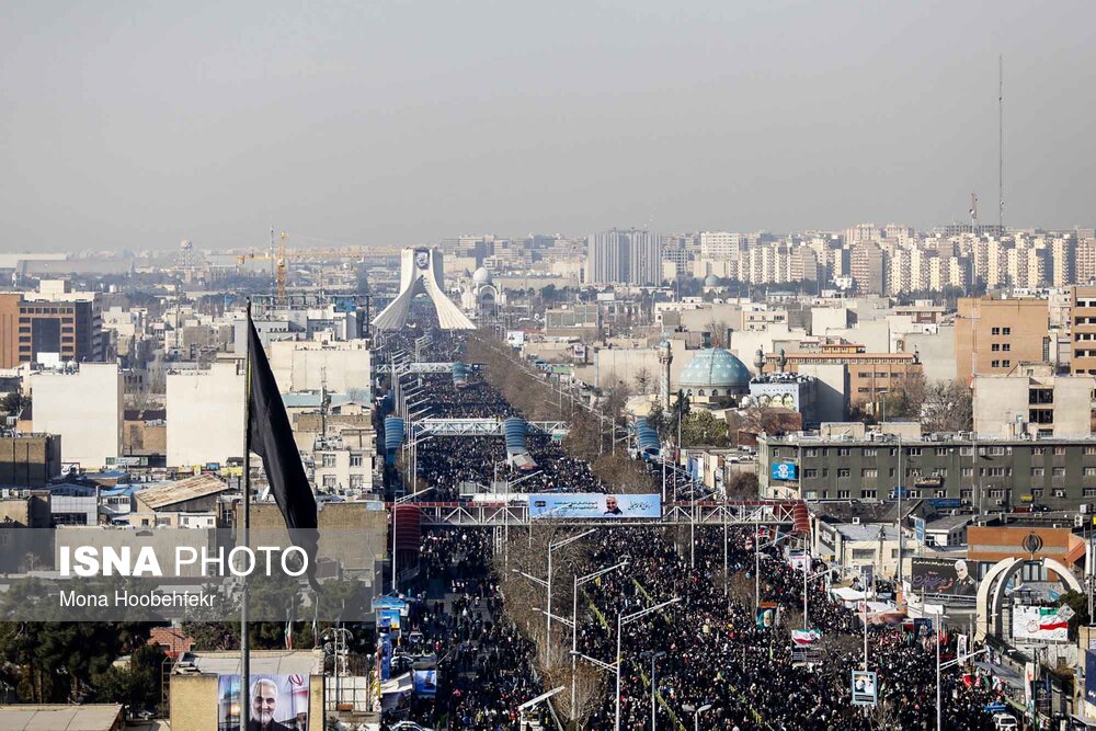 استقبال تهران از شهدای مقاومت