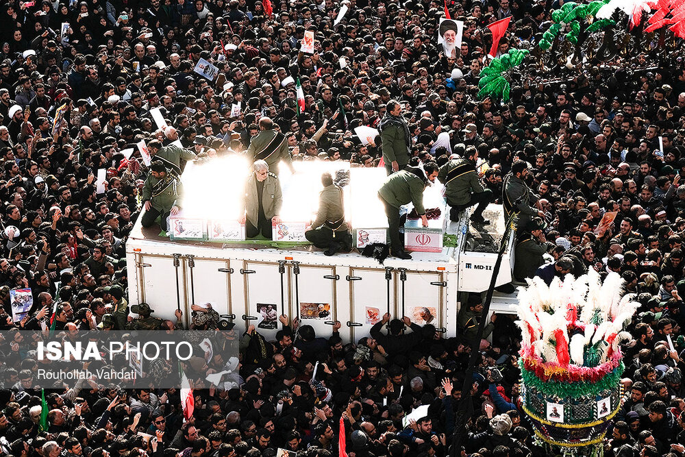 استقبال تهران از شهدای مقاومت
