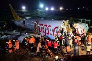 افزایش شمار قربانیان سانحه هواپیما در استانبول