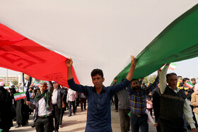راهپیمایی ۲۲ بهمن در کیش