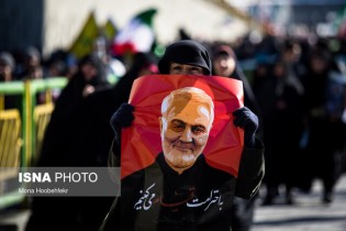 الجزیره: حضور گسترده ایرانی‌ها در سالگرد انقلاب اسلامی و چهلم سردار سلیمانی