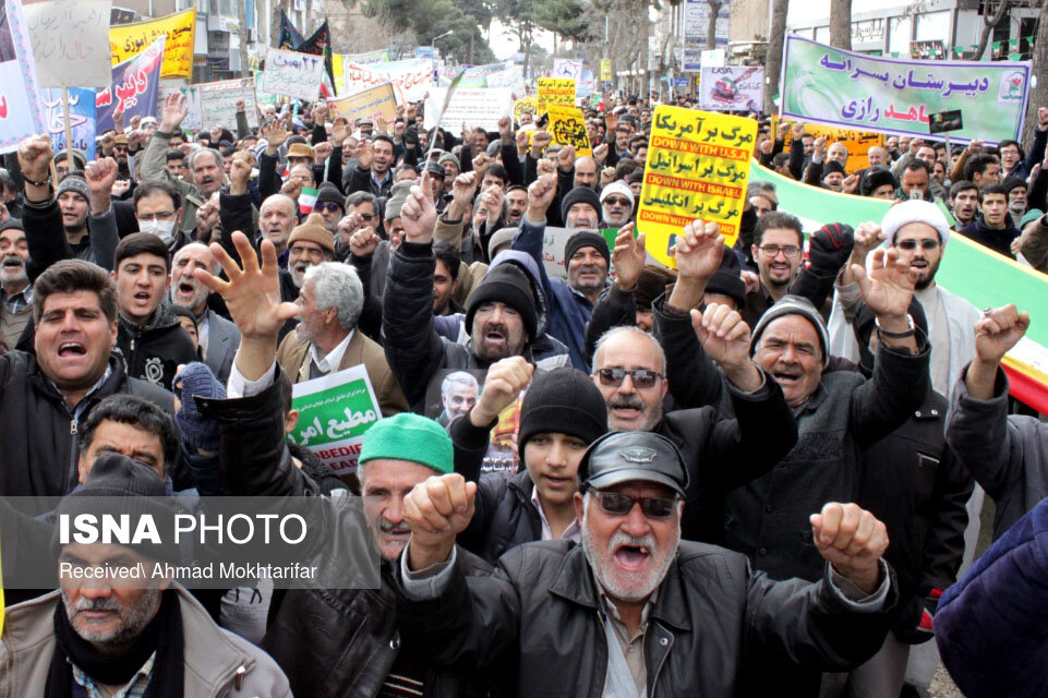 راهپیمایی ۲۲ بهمن در تربت حیدریه